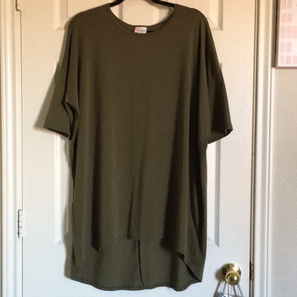 LulaRoe Army Green XL Irma SOLD